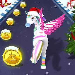 Unicorn Runner 3D - Super Magi app icon